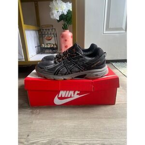 ASICS Gel-Venture 6 Frost Grey Phantom Black Men's T7G1Q Size 12